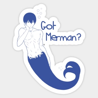 Free Got Merman Haruka Nanase Sticker